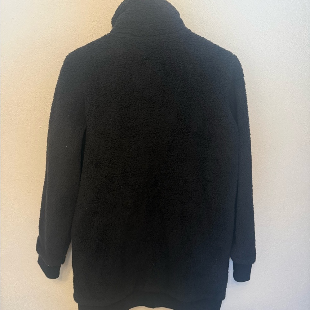 Athleta Black Sherpa Jacket - Picture 3 of 3